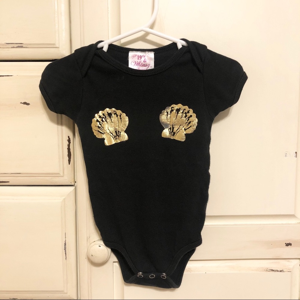 Hawaii Boutique Shell Onesie (3-6mo)